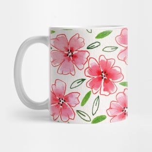 Loose and free florals Mug